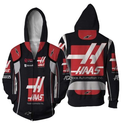 Kevin Magnussen Shirt Hoodie Racing Uniform Clothes Formula One Grand Prix Sweatshirt Zip Hoodie Sweatpant