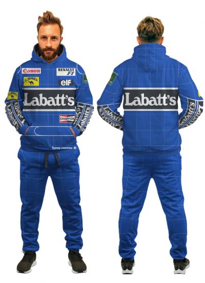 Nigel Mansell Shirt Hoodie Racing Uniform Clothes Formula One Grand Prix Sweatshirt Zip Hoodie Sweatpant