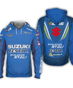Álex Rins Shirt Hoodie Racing Uniform Clothes Moto Grand Prix Sweatshirt Zip Hoodie Sweatpant