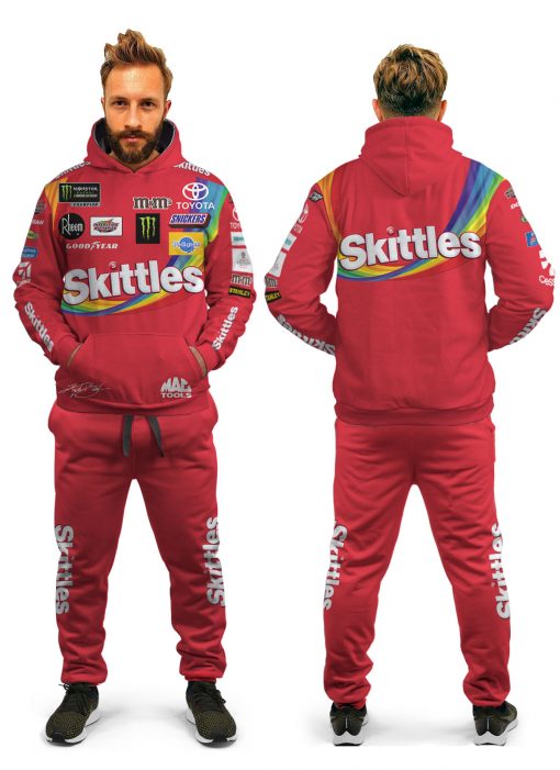 Kyle Busch Shirt Hoodie Racing Uniform Clothes Nascar Sweatshirt Zip Hoodie Sweatpant