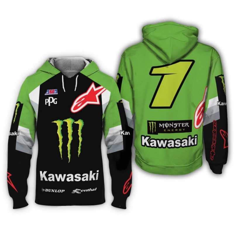 kawasaki racing sweatshirt