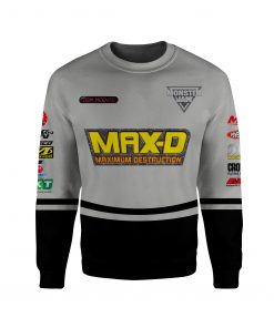 Maximum Destruction Shirt Hoodie Racing Uniform Clothes Monster Jam Sweatshirt Zip Hoodie Sweatpant