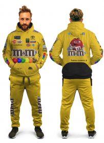 NA1007 Kyle Busch Joe Gibbs Racing jogger hoodie mockup