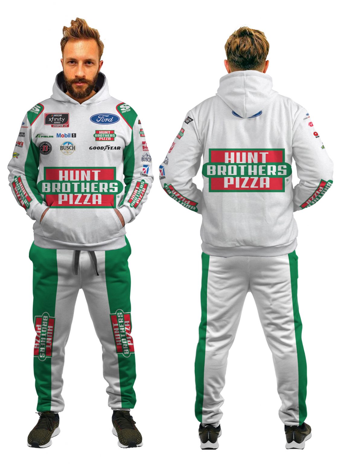 kevin harvick hunt brothers pizza shirt