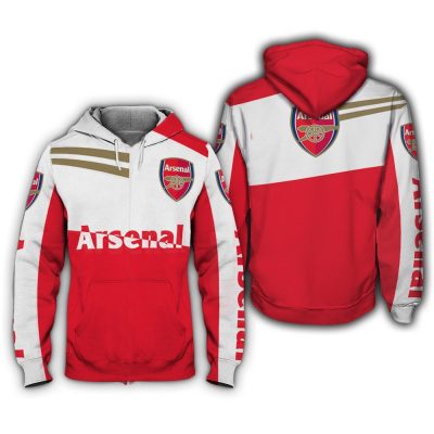Arsenal Clothes Shirt Hoodie Uniform Clothes Soccer Sweatshirt Zip Hoodie Sweatpant