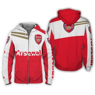 Arsenal Clothes Shirt Hoodie Racing Uniform Clothes Soccer Sweatshirt Zip Hoodie Sweatpant