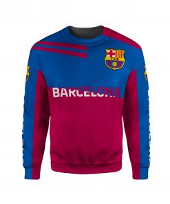 Barcelona Shirt Hoodie Uniform Clothes Soccer Sweatshirt Zip Hoodie Sweatpant