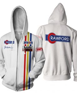 Frank Capua Shirt Hoodie Racing Uniform Clothes Formula One Grand Prix Sweatshirt Zip Hoodie Sweatpant