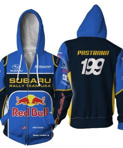 Travis Pastrana Subaru Rally Team USA Shirt Hoodie Racing Uniform Clothes Sweatshirt Zip Hoodie Sweatpant
