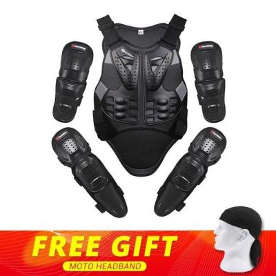 Motorcycle Body Armored Hip Protector Impact Shorts Elbow Guard Knee Pads Gloves 