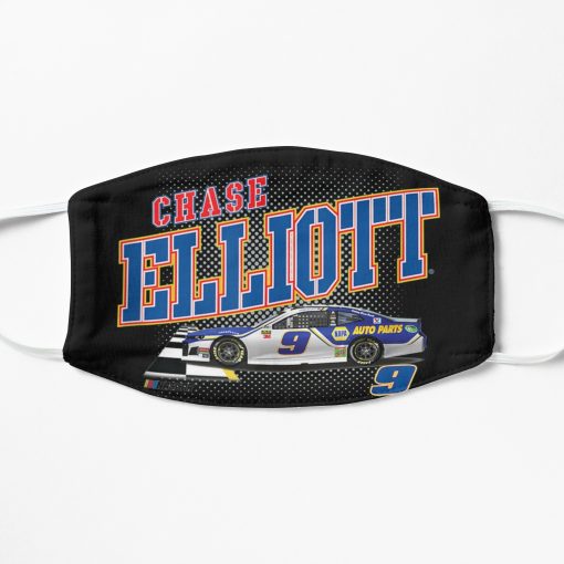 Chase Elliott - Driver Flat Mask, Face Mask, Cloth Mask