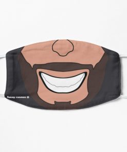 Daniel Ricciardo Flat Mask, Face Mask, Cloth Mask