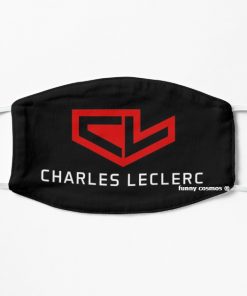 F1 - Charles Leclerc CL Flat Mask, Face Mask, Cloth Mask