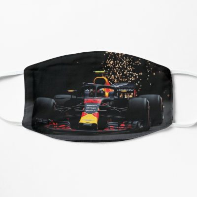 F1 Car racing Flat Mask, Face Mask, Cloth Mask