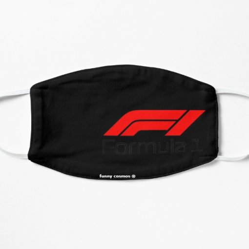 F1 Car Racing Mask Flat Mask, Face Mask, Cloth Mask