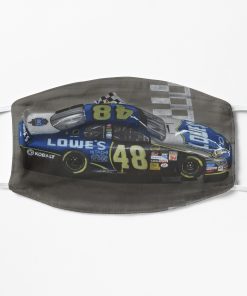Jimmie Johnson Wins Face Mask, Cloth Mask