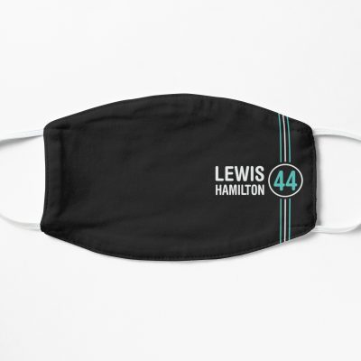 Lewis Hamilton Formula1 Motorsports World Champion Car Racing  Flat Mask, Face Mask, Cloth Mask