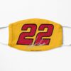 LOGANO - 22 Flat Mask, Face Mask, Cloth Mask