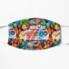 M&M Crew Nascar Flat Mask, Face Mask, Cloth Mask