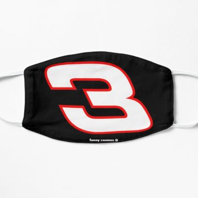 Number 3 NASCAR sticker Flat Mask, Face Mask, Cloth Mask