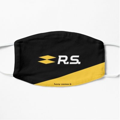 Renault Sport RS Flat Mask, Face Mask, Cloth Mask