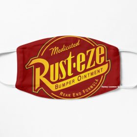 Rust-eze Flat Mask, Face Mask, Cloth Mask