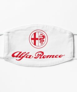 Vintage Alpha Romeo Flat Mask, Face Mask, Cloth Mask
