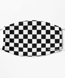 Chequered Flag Face Mask, Cloth Mask