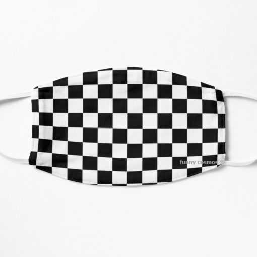 Chequered Flag Face Mask, Cloth Mask