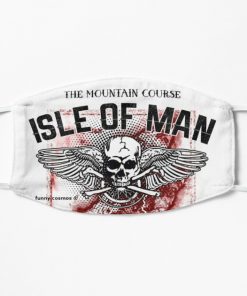 Isle Of Man Skull Face Mask, Cloth Mask