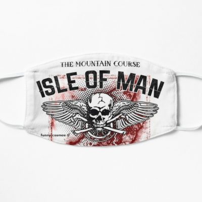 Isle Of Man Skull Face Mask, Cloth Mask