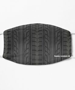 Race Car Tyre Section Face Mask, Cloth Mask