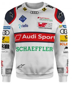 Lucas Di, Daniel Abt Grassi Hoodie Audi Sport Abt Schaeffler Formula E Sweater Fia Formula E, Schaeffler, Audi Sport , Audi Sport Abt Schaeffler, Wurth Elektronik Racing Uniform