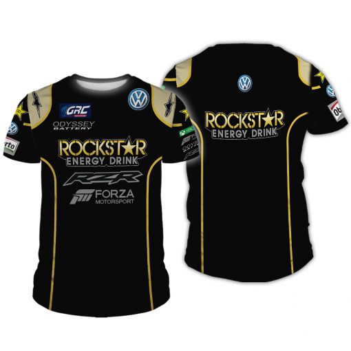 Tanner Foust Hoodie Rzr Factory Sweater Odyssey Battery, Forza Motorsport, Rockstar Energy Drink Racing Uniform