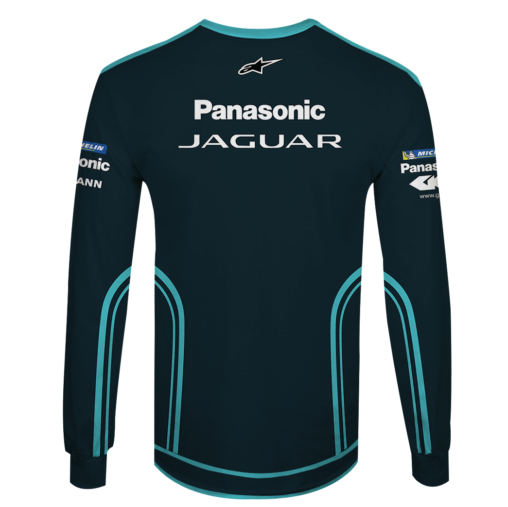 Alex Lynn , Mitch Evans Hoodie Panasonic Jaguar Racing Formula E Rome Eprix Sweater Panasonic Jaguar Racing, Formula E, Rome Eprix Racing Uniform