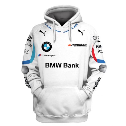 Bruno Spengler Hoodie Bmw Team Rmg Sweater Motorsport, Bmw Bank, Hankook Drving Emotion Racing Uniform