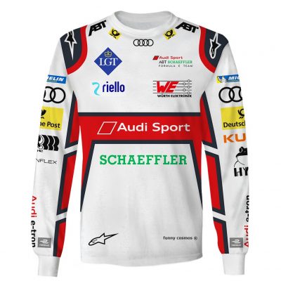 Daniel Abt, Lucas Di Grassi Hoodie Audi Sport Abt Schaeffler Formula E Sweater Fia Formula E, Schaeffler, Audi Sport , Audi Sport Abt Schaeffler, Wurth Elektronik Racing Uniform