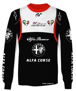 Hoodie Alfa Romeo Sweater Storti Racing Team, Alfa Romeo, Alfa Corse Racing Uniform