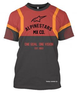 Hoodie Alpinestars Sweater Mxco, One Goal One Vision, Alpinestars Racing Uniform