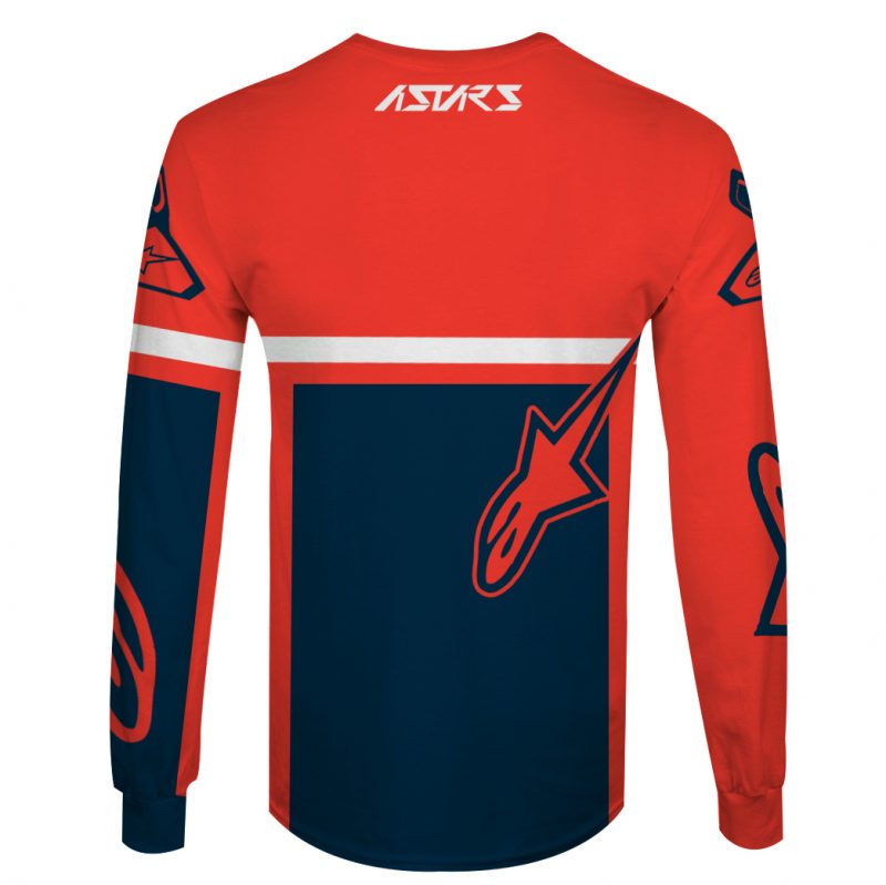 Hoodie Alpinestars Sweater Astars, Alpinestars ,One Goal One Vision Racing Uniform