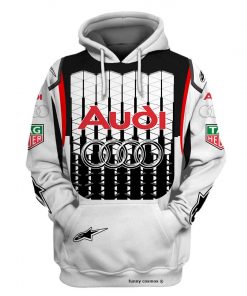 Hoodie Audi Racing, Tag Heuer, Alpinestars Racing Uniform