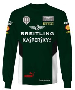 Hoodie Bentley F1 Sweater Breitling ,Kaspersky, Bentley,Pirelli, Puma Racing Uniform