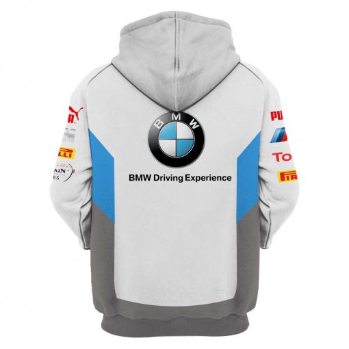 Hoodie Bmw Sweater Bmw Driving Experience ,Total, Blancpain Gt Series Racing Uniform