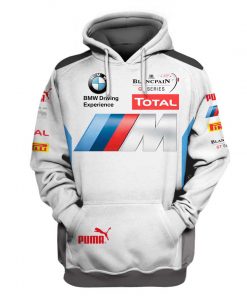 Hoodie Bmw Sweater Bmw Driving Experience ,Total, Blancpain Gt Series Racing Uniform