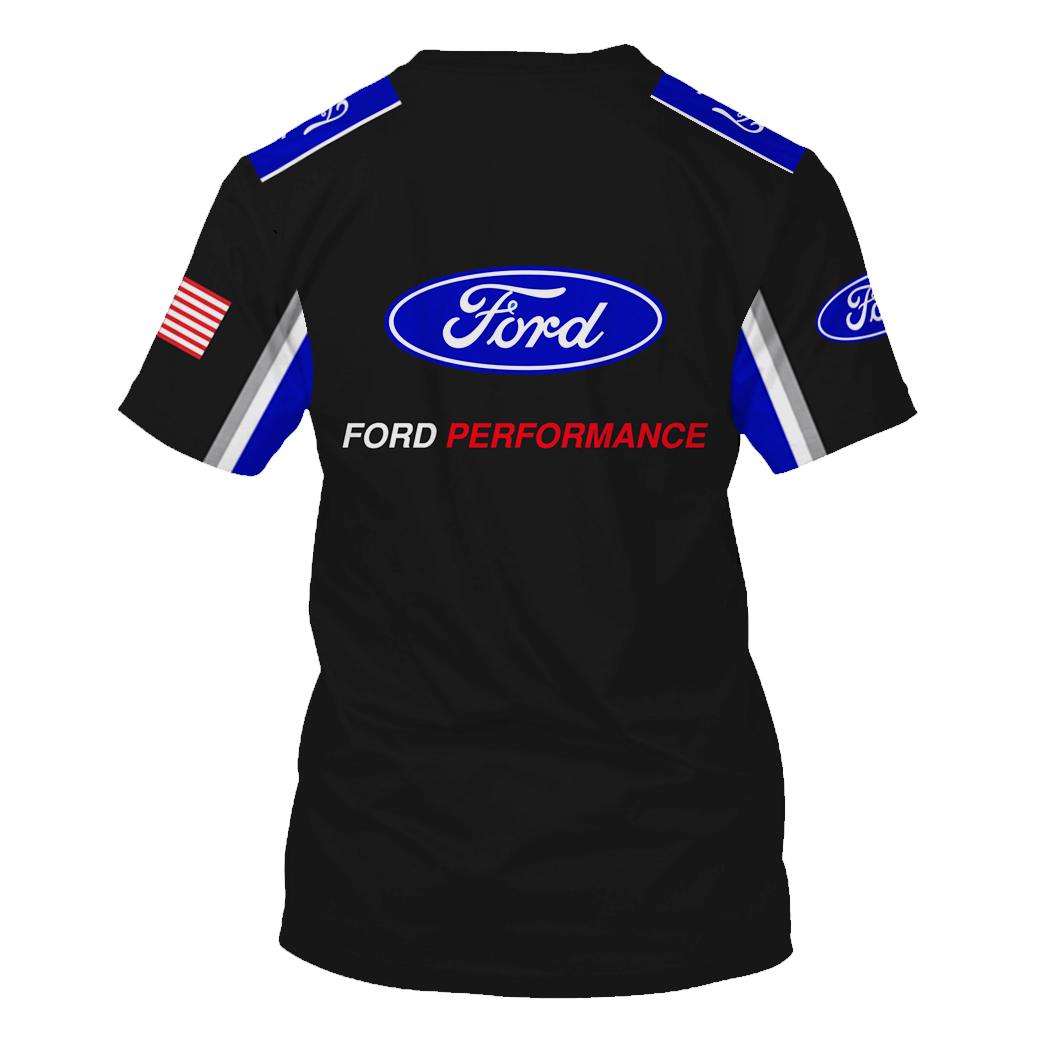 Hoodie Ford Performance, Usa Flat, Ford Motor Company, Ford Racing Logo Racing Uniform