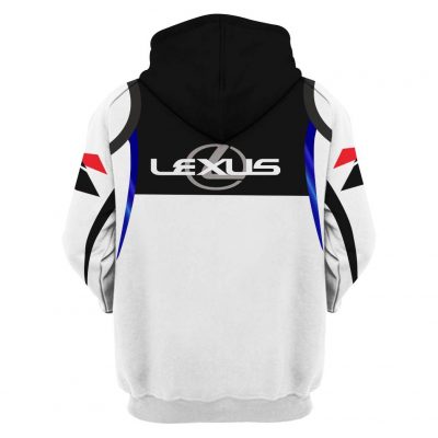 Hoodie Lexus F1 Sweater Lexus, Gr F, Motul, Alpinestars, Michelin, Gran Turismo Spec Racing Uniform