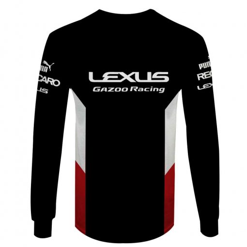 Hoodie Lexus F1 Sweater Lexus Gazoo Racing, Boofa1314, Lexus Recaro, Puma Racing Uniform