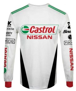 Hoodie Nissan Nismo Sweater Castrol Nissan, Nissan Nismo, Ten, Castrol Edeg, Omp Personalized Hoodie