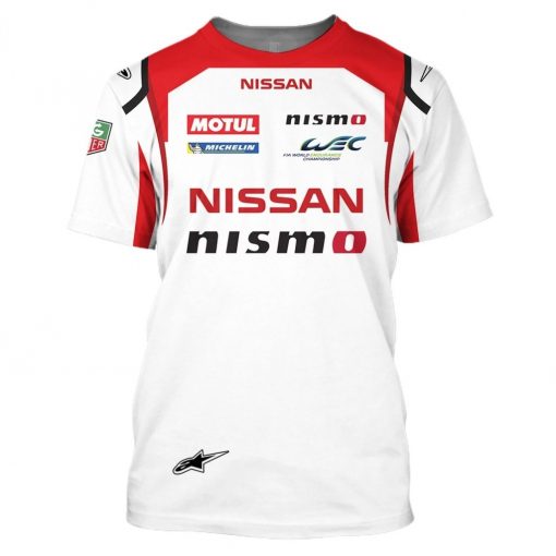 Hoodie Nissan Nismo Sweater Nissan Academy, Nissan Nismo, Motul, Michelin, Fia, World Endurance Championship Racing Uniform