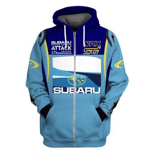 Hoodie Subaru Motorsport, Attack Isle Off Man, Sti Performance, Wrx, Alpinestars Racing Uniform